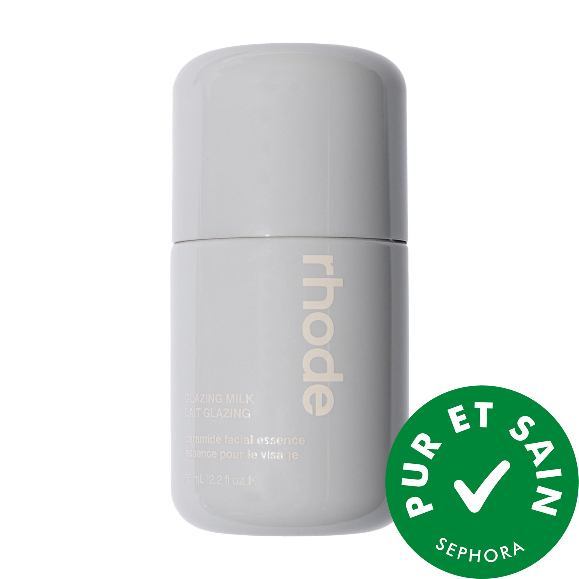 rhode Miniessence pour le visage aux céramides Glazing Milk 2.2oz/65ml