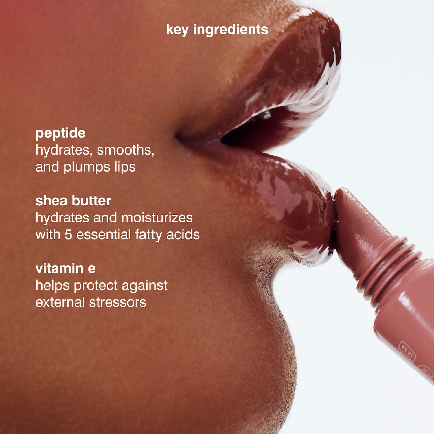 Peptide Lip Tint Nourishing Glaze - rhode | Sephora