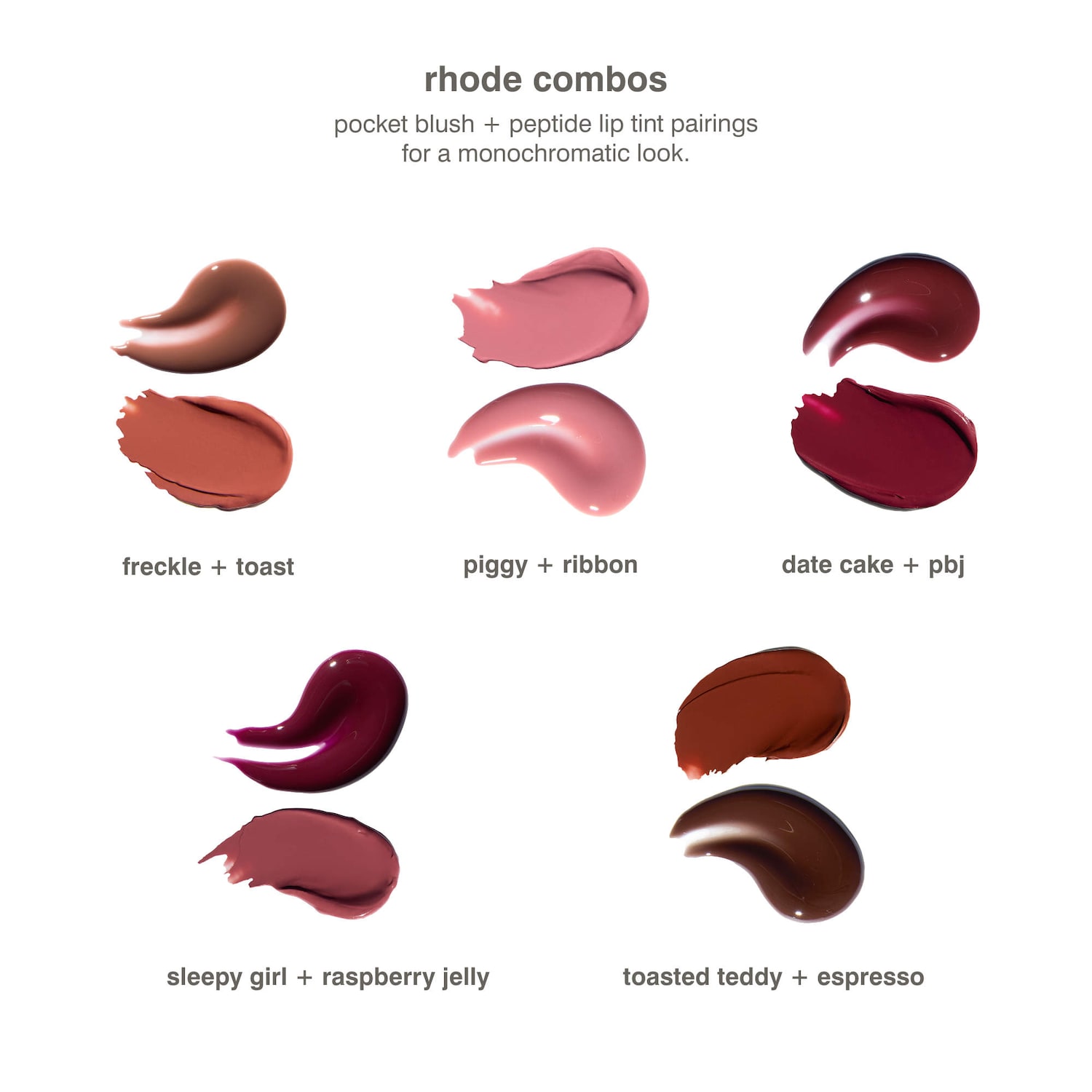 Peptide Lip Tint Nourishing Glaze - rhode | Sephora