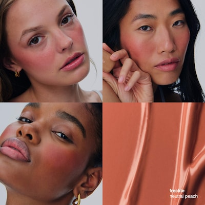 rhode - Pocket Blush Buildable Hydrating Cream Blush Freckle - neutral peach 0.18oz/5.3g rhode Pocket Blush Buildable Hydrating Cream Blush Clean at Sephora