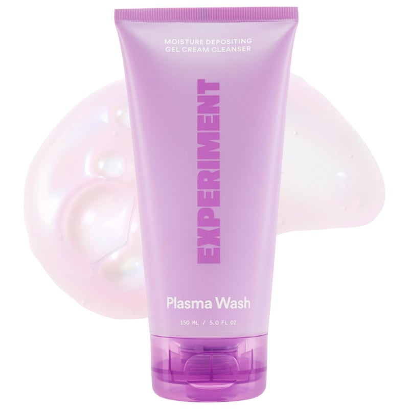 Plasma Wash Moisture-Depositing Gel Cream Cleanser with Glycerin