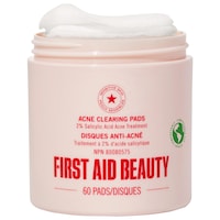 First Aid Beauty - Acne Clearing Pads - 2% Salicylic Acid Acne Treatment