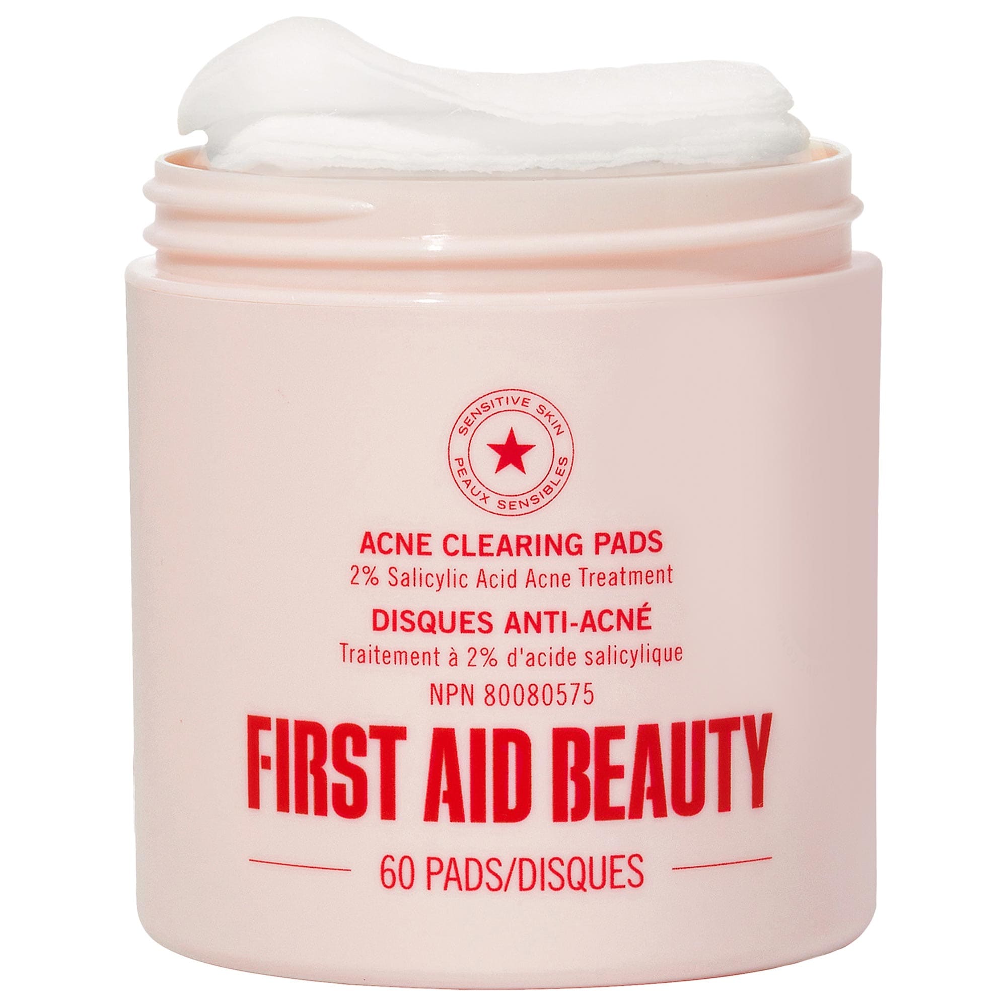 First Aid Beauty Acne Clearing Pads - 2% Salicylic Acid Treatment