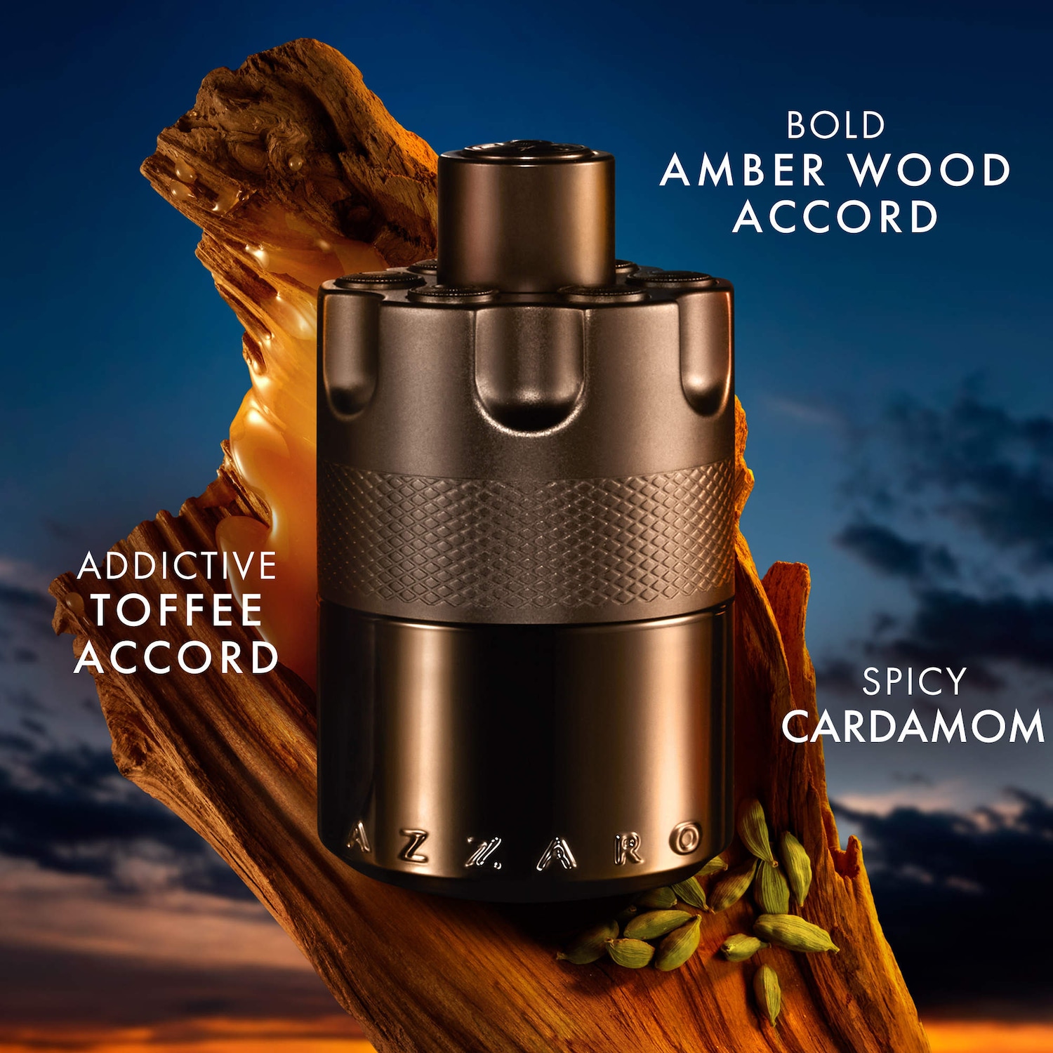 The Most Wanted Eau De Parfum Intense Cologne Gift Set - Azzaro