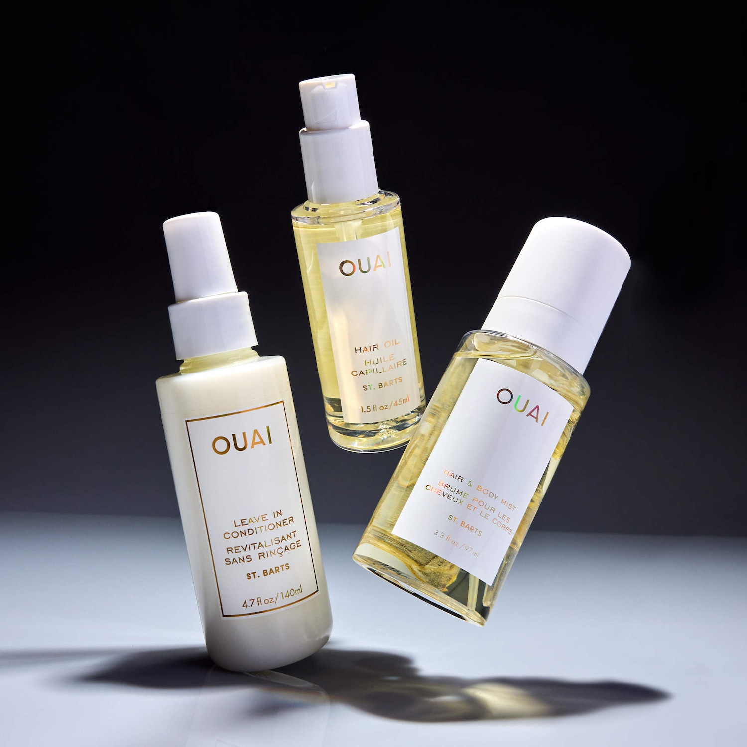 St. Barts Hair & Body Mist, Leave In Conditioner & Hair Oil Gift