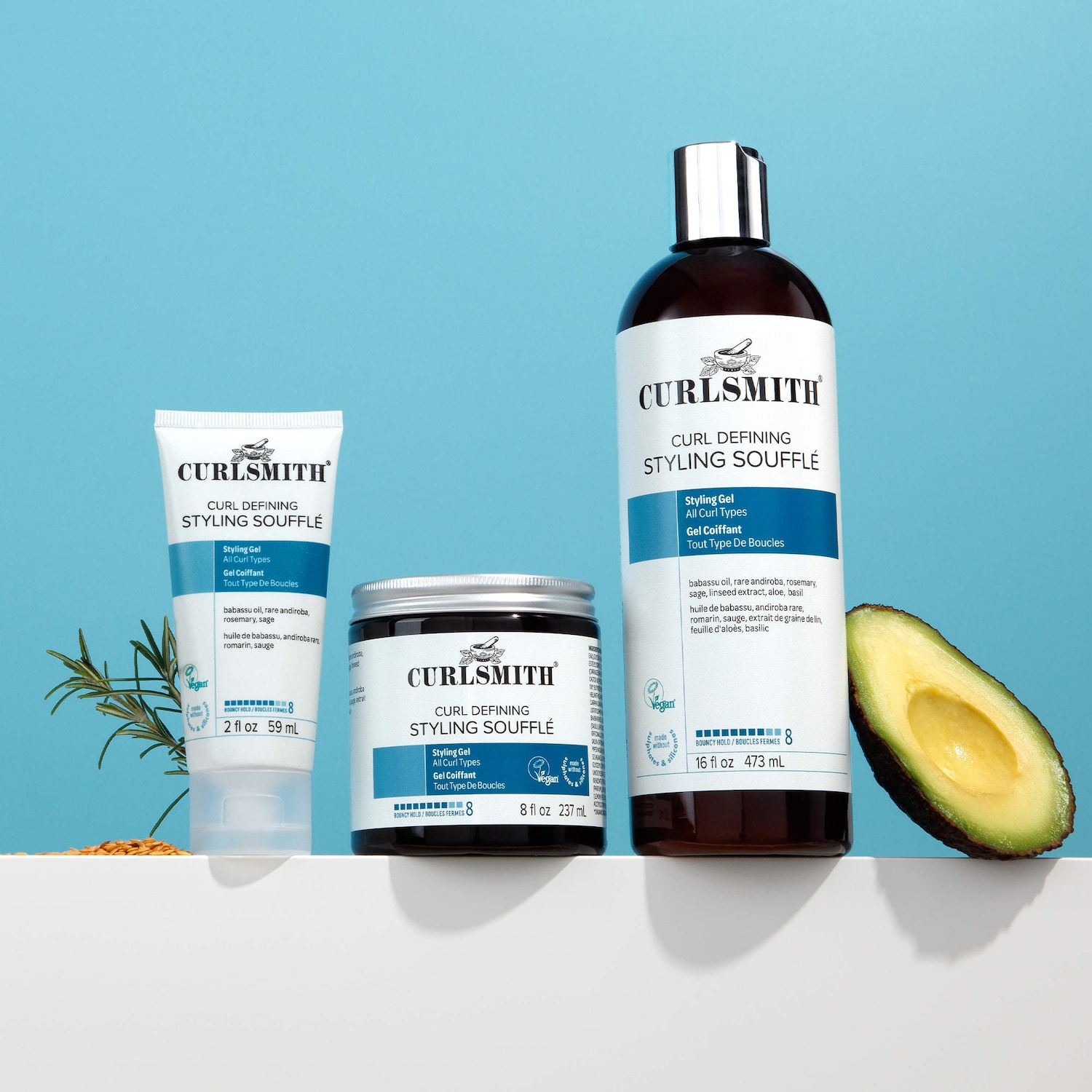 Curl Defining Strong-Hold Styling Gel - Curlsmith | Sephora
