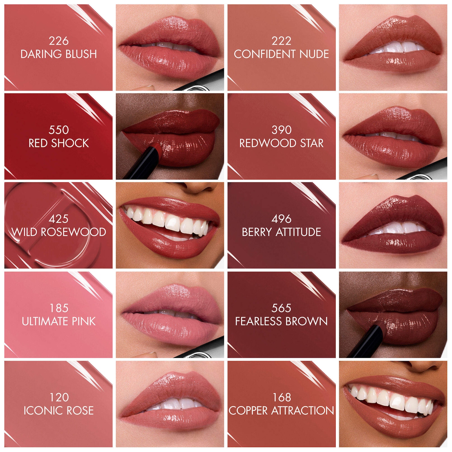 ROUGE DIOR ON STAGE リップ 226 Rouge Dior On Stage: The Ultra Longwear Lipstick with a Shine