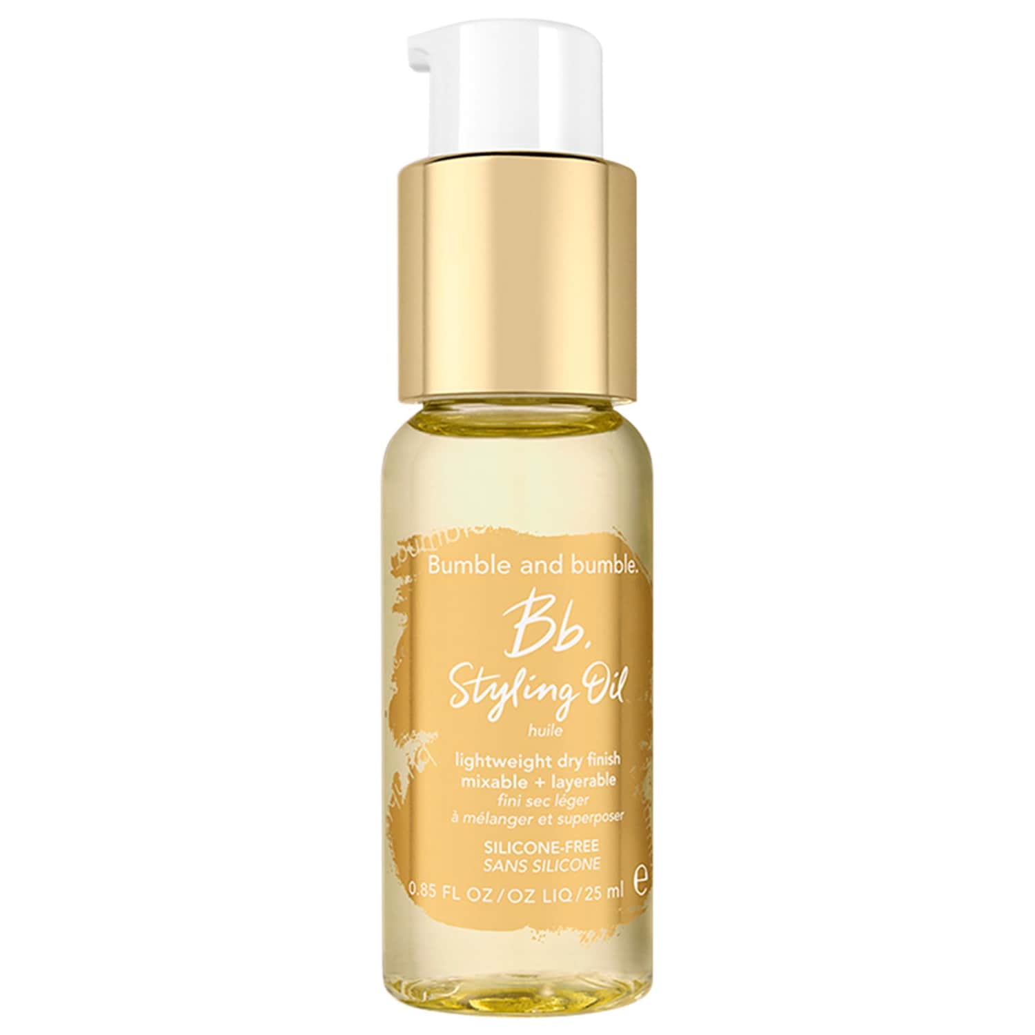 Мини-лёгкое масло для укладки с термозащитой Bumble and bumble Styling Oil — фото 1