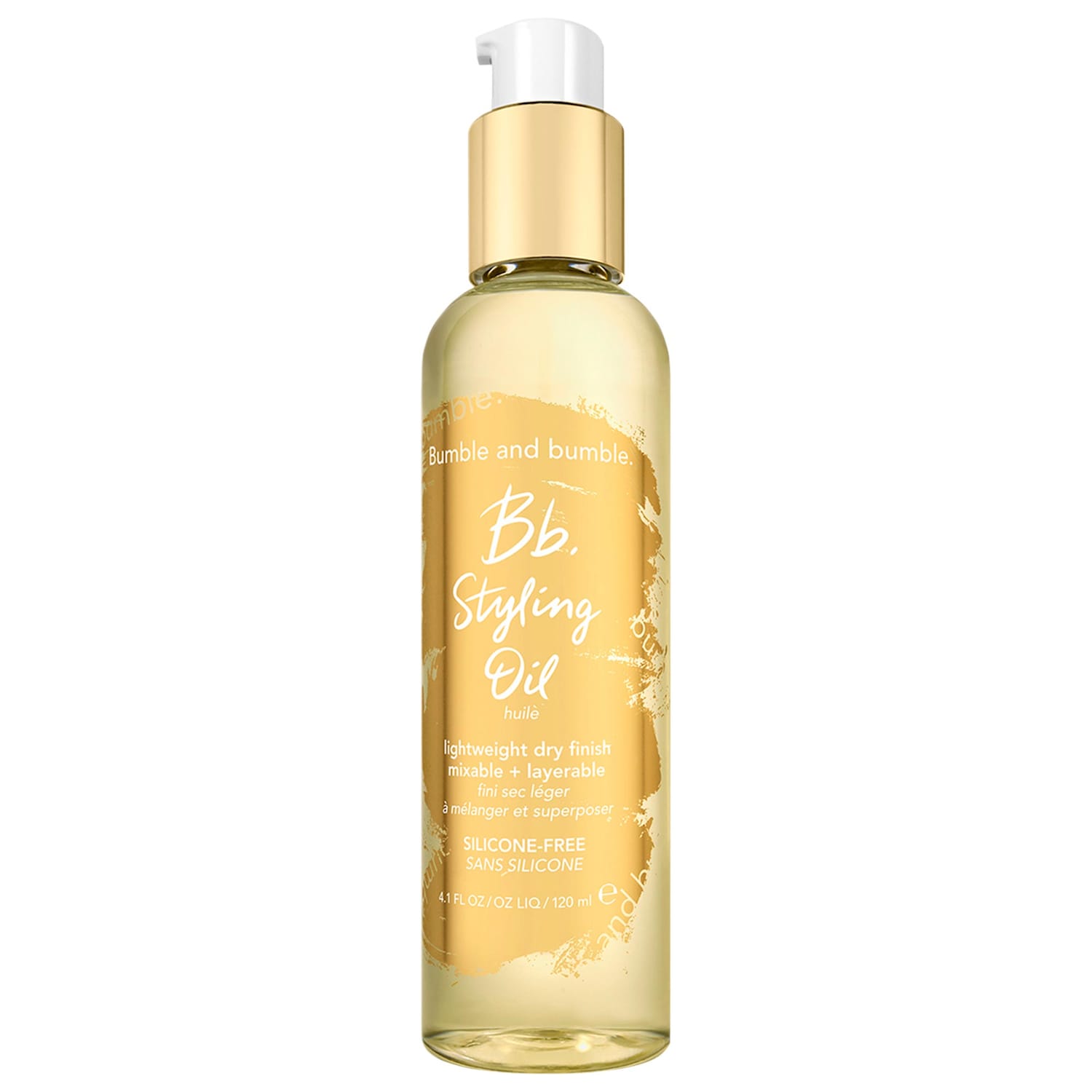 Лёгкое масло для волос с термозащитой Bumble and bumble Styling Oil — фото 1