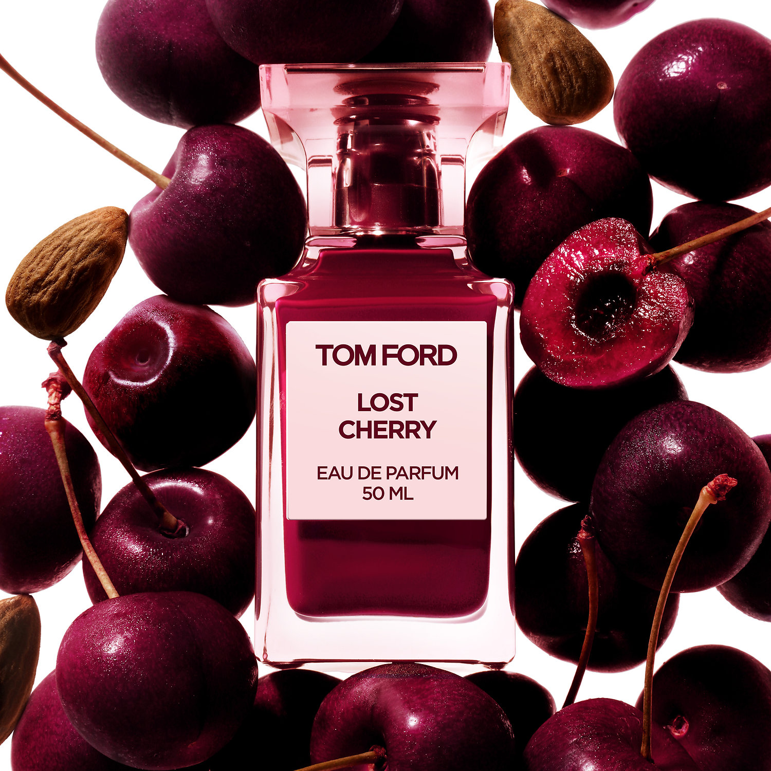 TOM FORD LOST CHERRY 50mlの空き瓶と箱 Mini Lost Cherry & Soleil Blanc Eau de Parfum Perfume Gift Set
