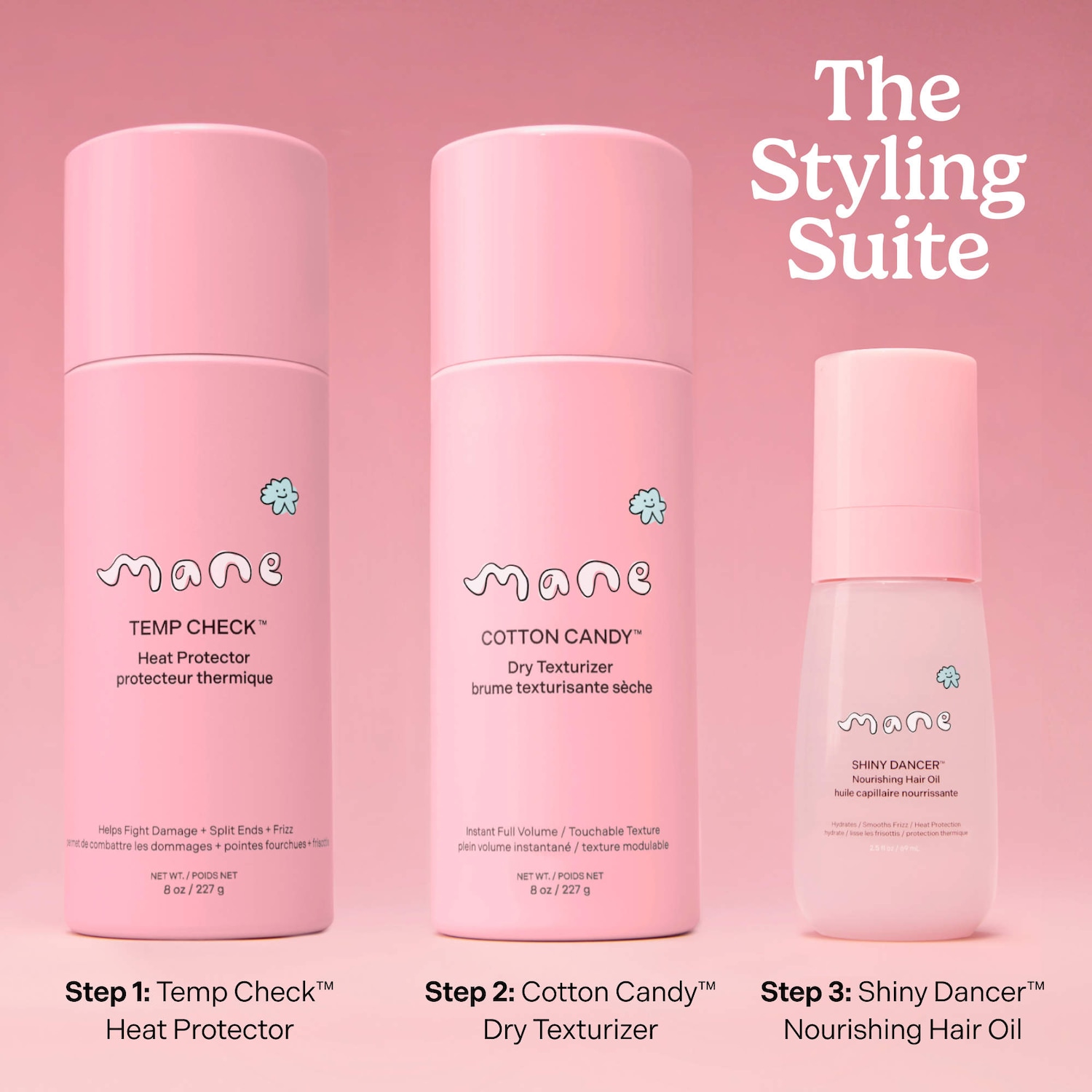 Mane Cotton Candy Texture & Volume Spray - Thumbnail 4