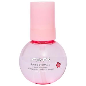 Mane - Pinky Promise Hair & Body Fragrance Mist with Lychee, Rose, and Vanilla