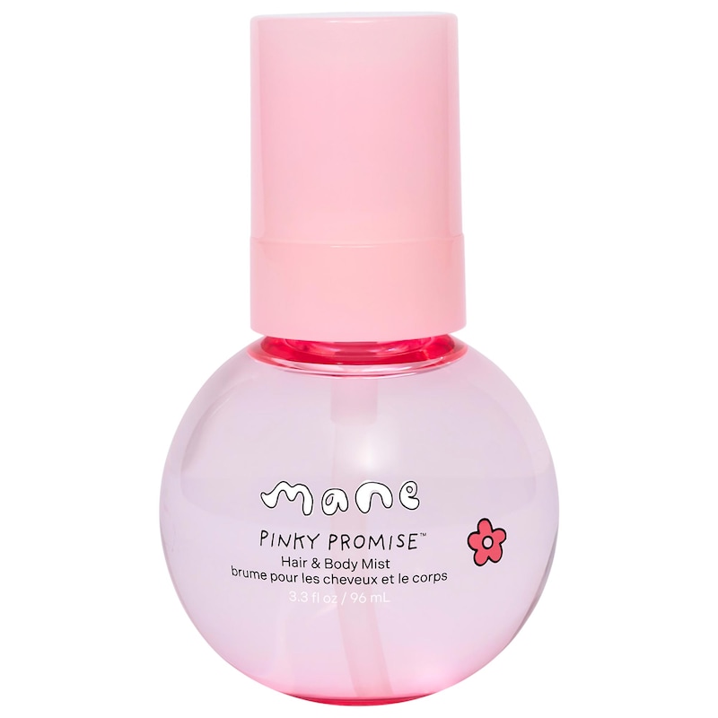Pinky Promise Hair & Body Fragrance Mist with Lychee, Rose, and Vanilla