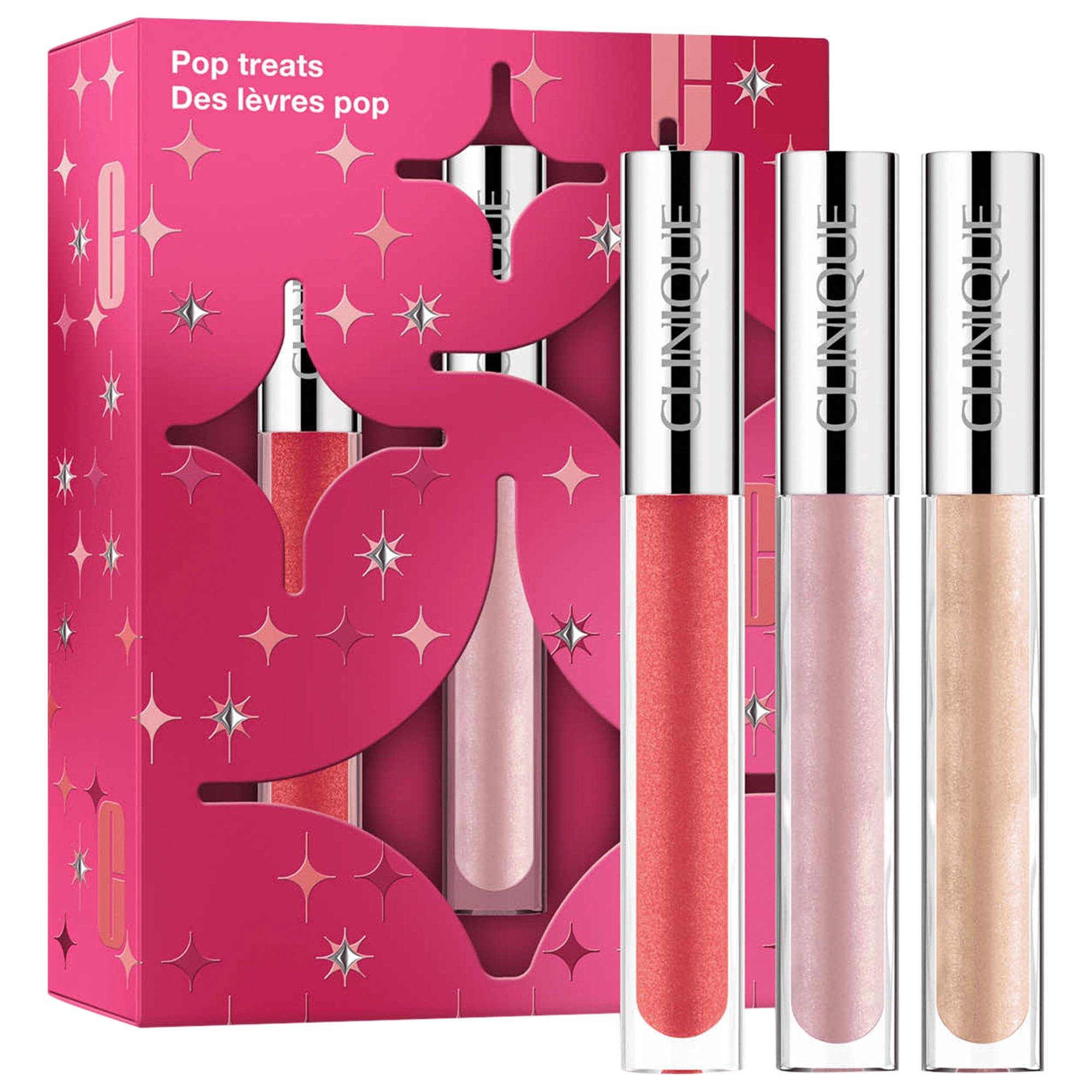 Pop Treats: Pop Plush Lip Gloss Holiday Gift Set - CLINIQUE | Sephora