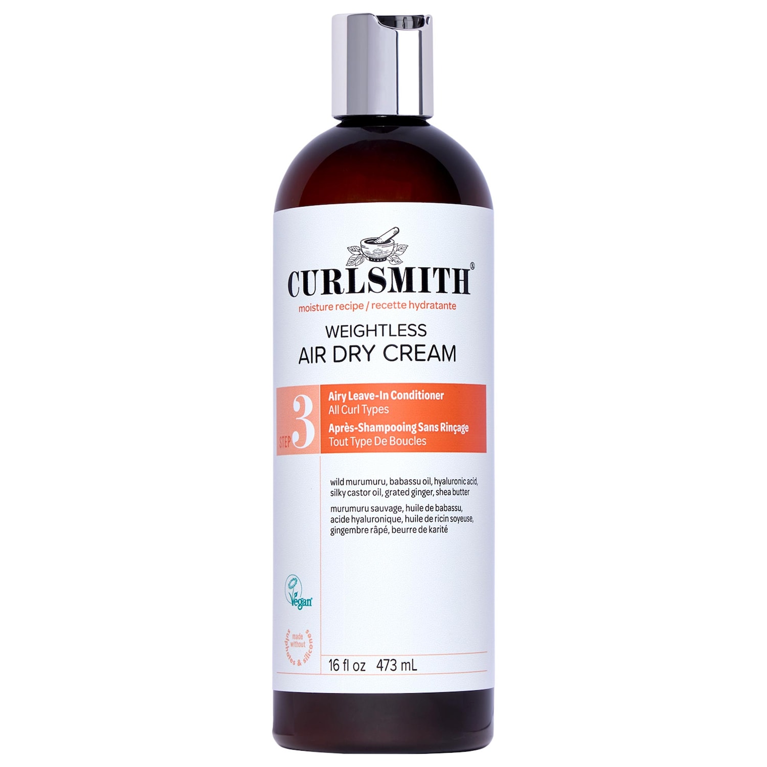 Несмываемый кондиционер-крем для сушки без фена Curlsmith Weightless Air-Dry — фото 1