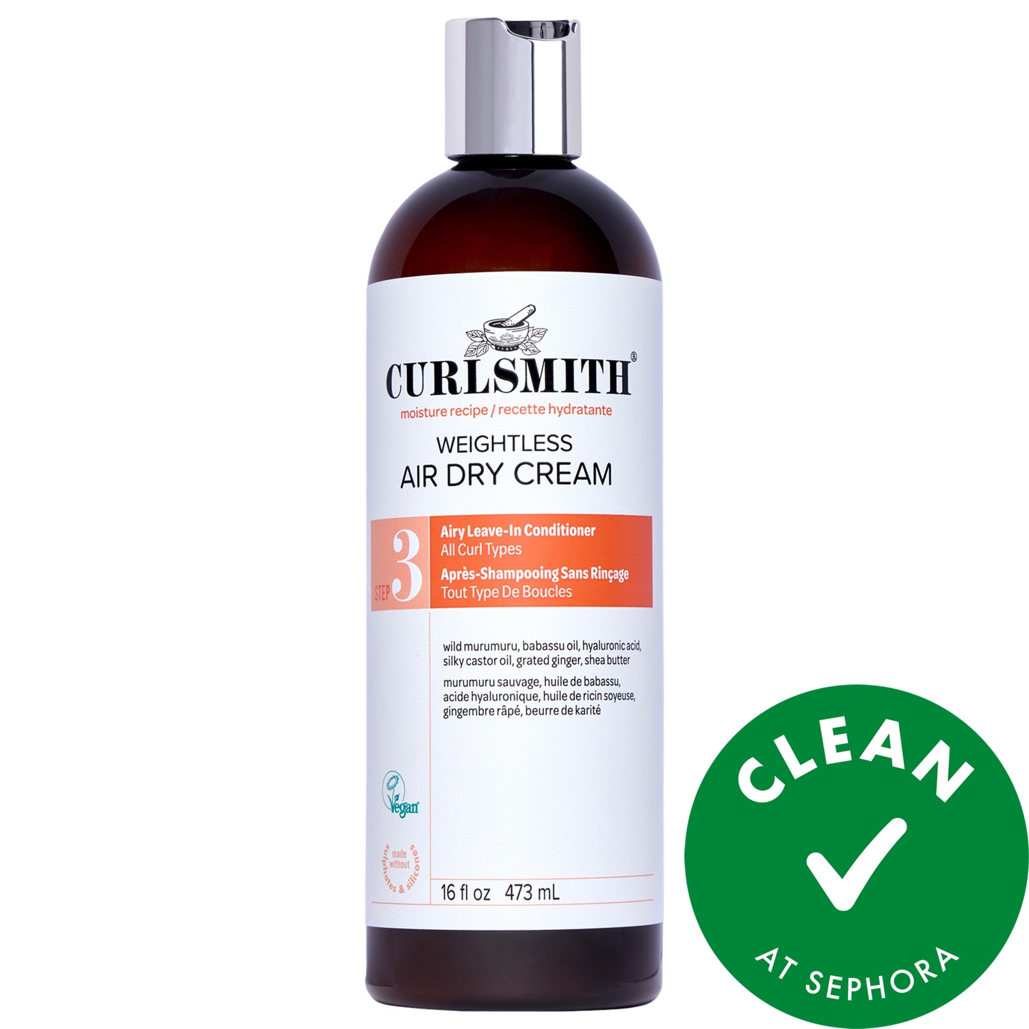 Curlsmith Weightless Air-Dry Leave-in Conditioning Cream mL