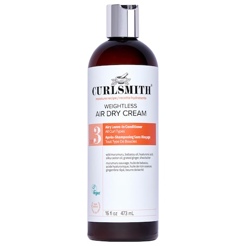 Несмываемый кондиционер-крем для сушки без фена Curlsmith Weightless Air-Dry