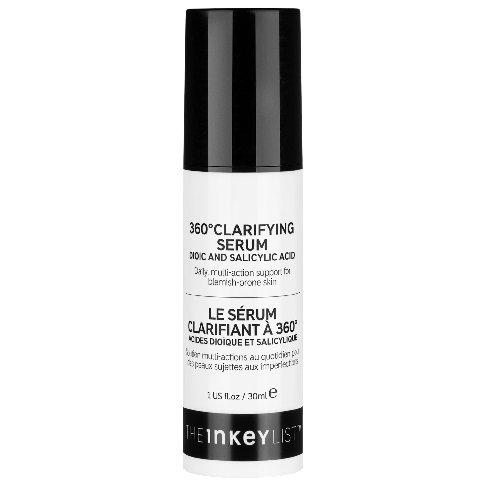 The INKEY List 360 Clarifying Serum with Dioic & Salicylic Acid 1 oz /30 ml