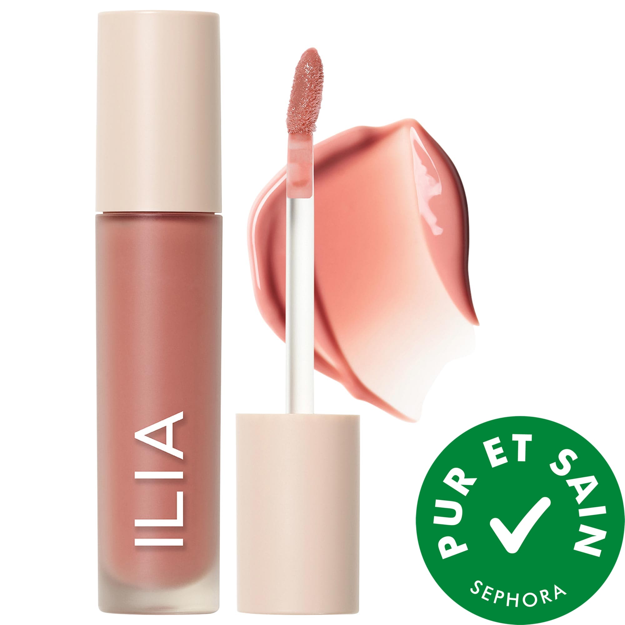 ILIA Overglaze Hydrating Lip Gloss for 24-Hour Moisture 0.16 fl oz/5 ml