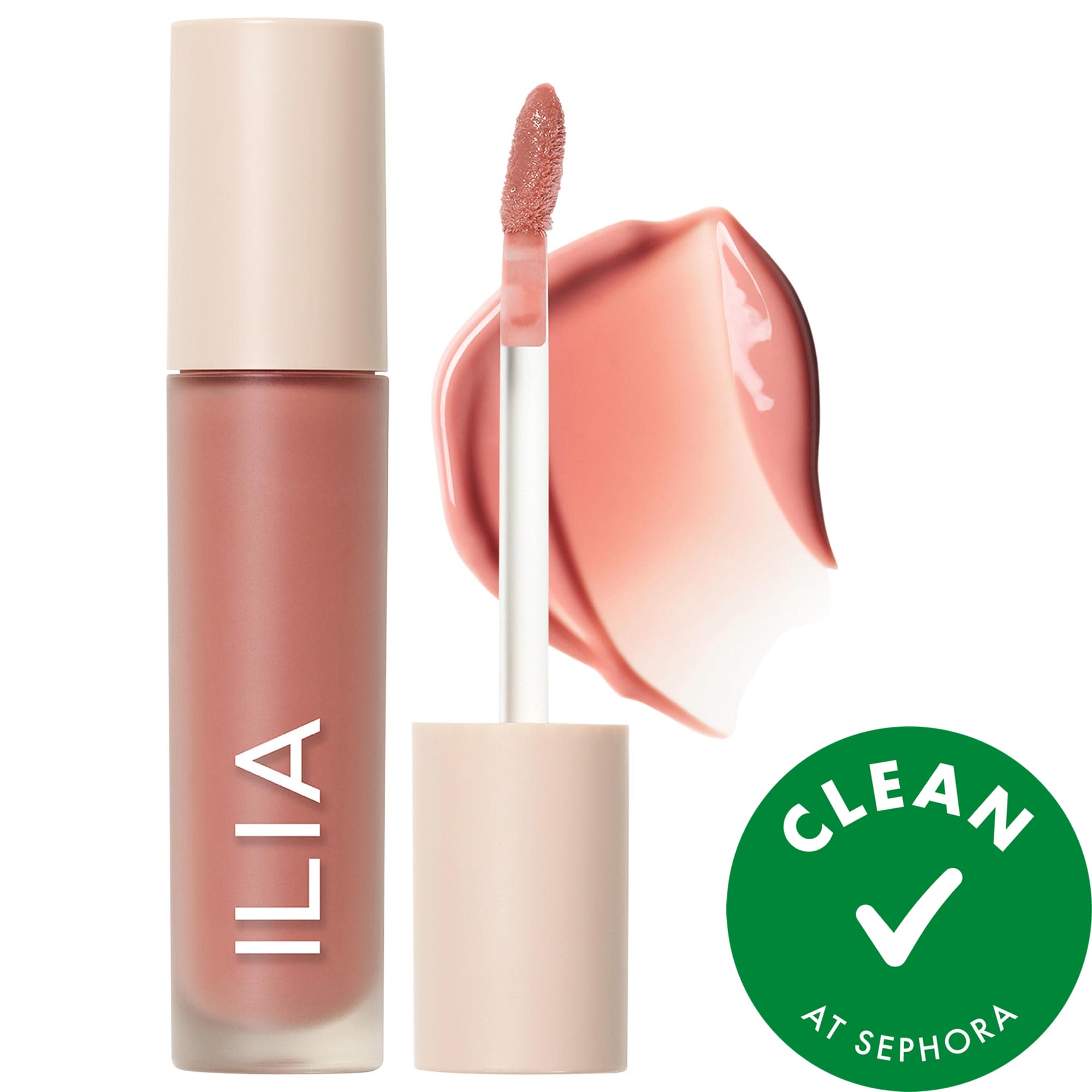 ILIA Overglaze Hydrating Lip Gloss for 24-Hour Moisture INTERNATIONAL SHIPPING