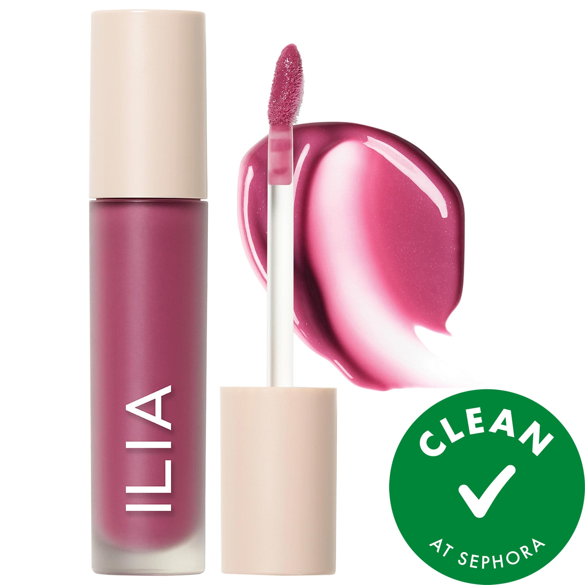 ILIA Overglaze Hydrating Lip Gloss for 24-Hour Moisture Mosaic 0.16 fl oz/5 ml