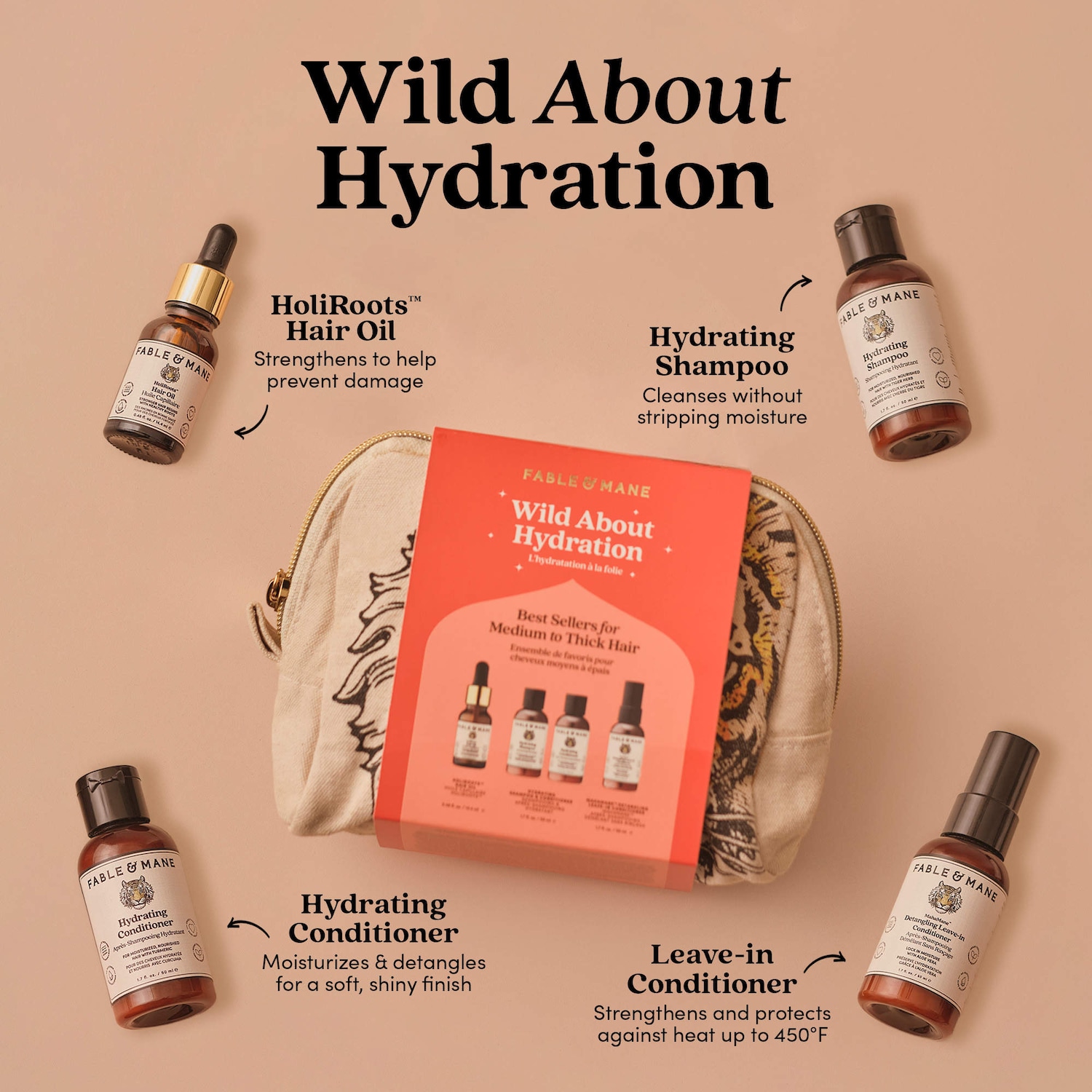 Fable & Mane Wild about Hydration