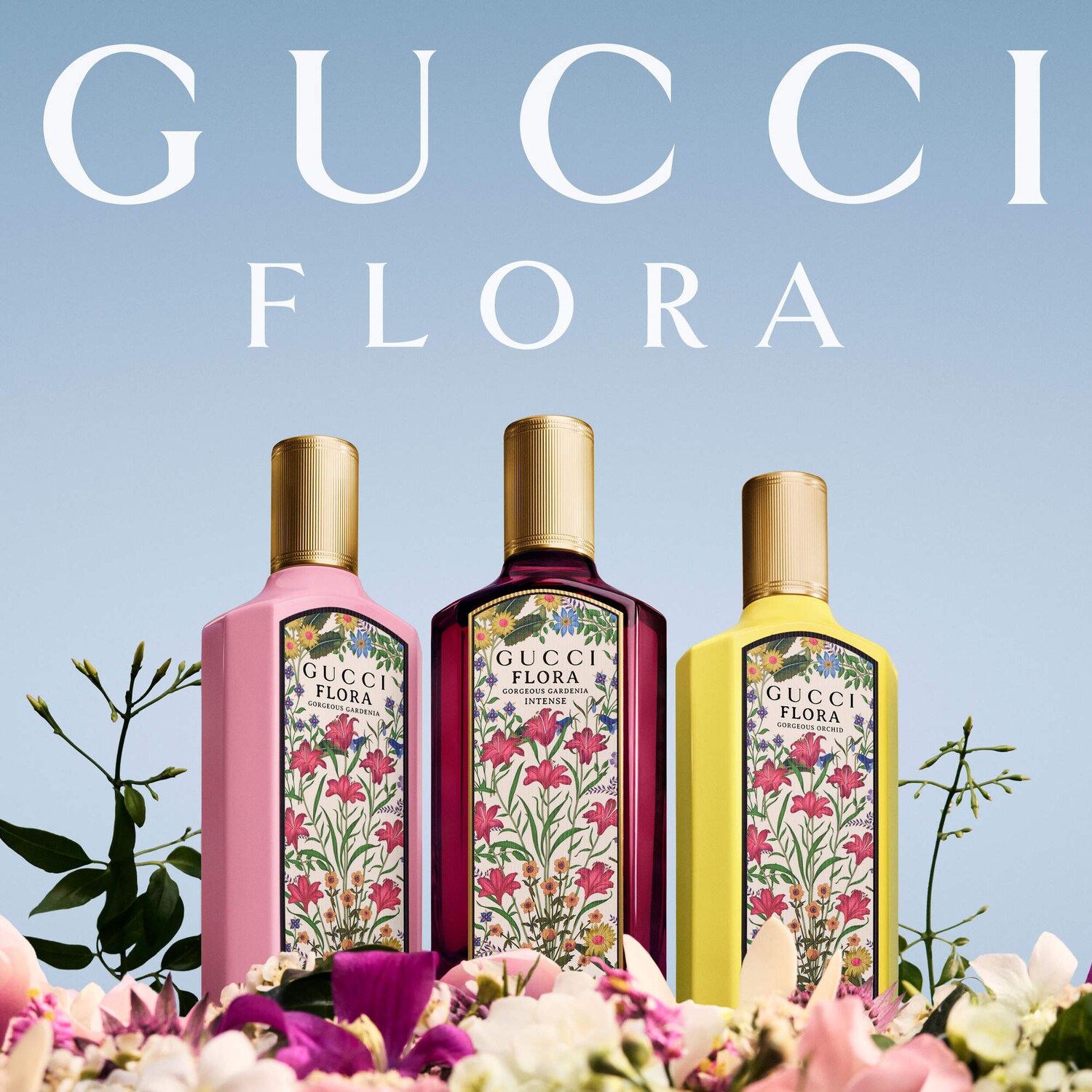 Mini Flora Gorgeous Collection Perfume Sampler Gift Set - Gucci
