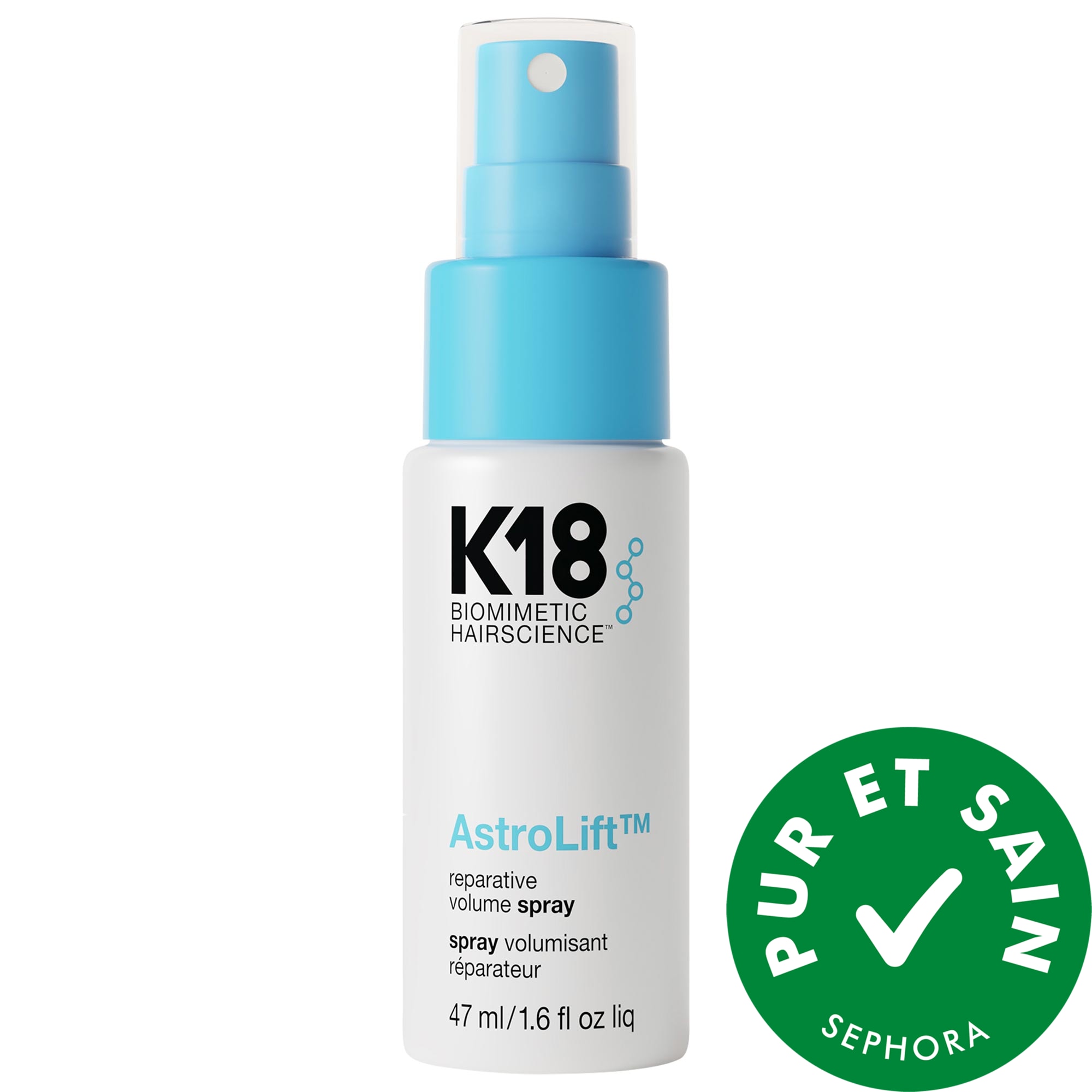 K18 Biomimetic Hairscience Mini vaporisateur volumisant et réparateur AstroLift 1.46 fl oz/47 mL