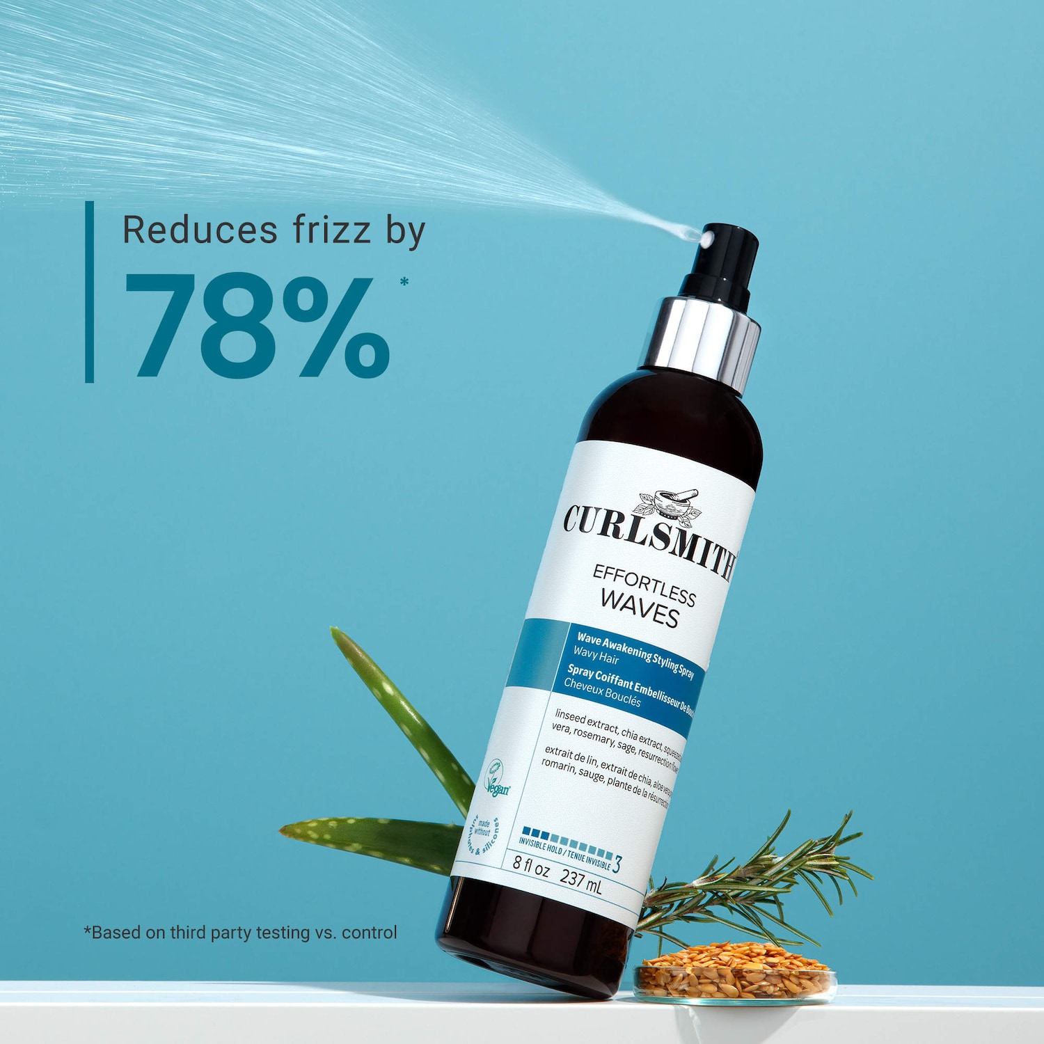 Curlsmith Effortless Waves Curl Defining Spray - Thumbnail 5