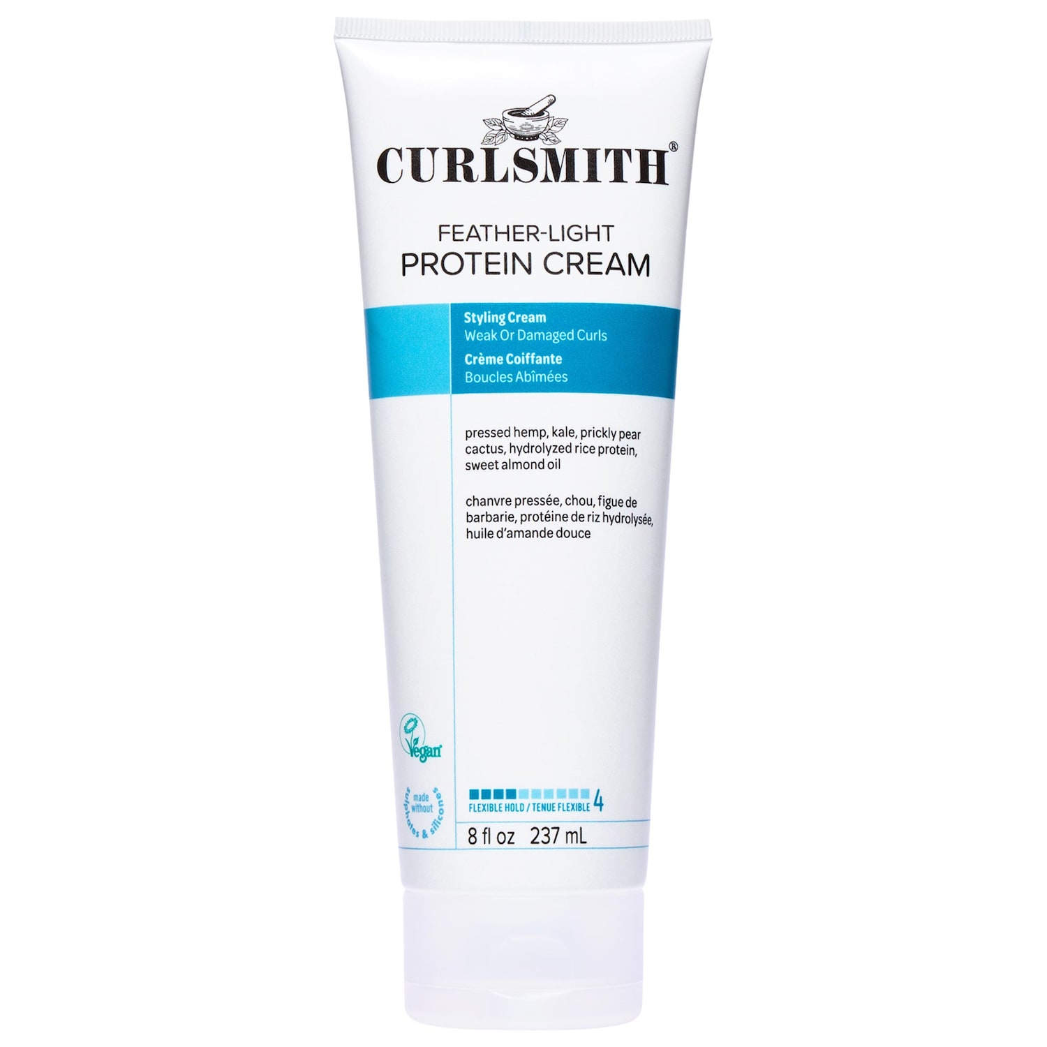 Лёгкий протеиновый крем для кудрявых волос Curlsmith Feather-Light