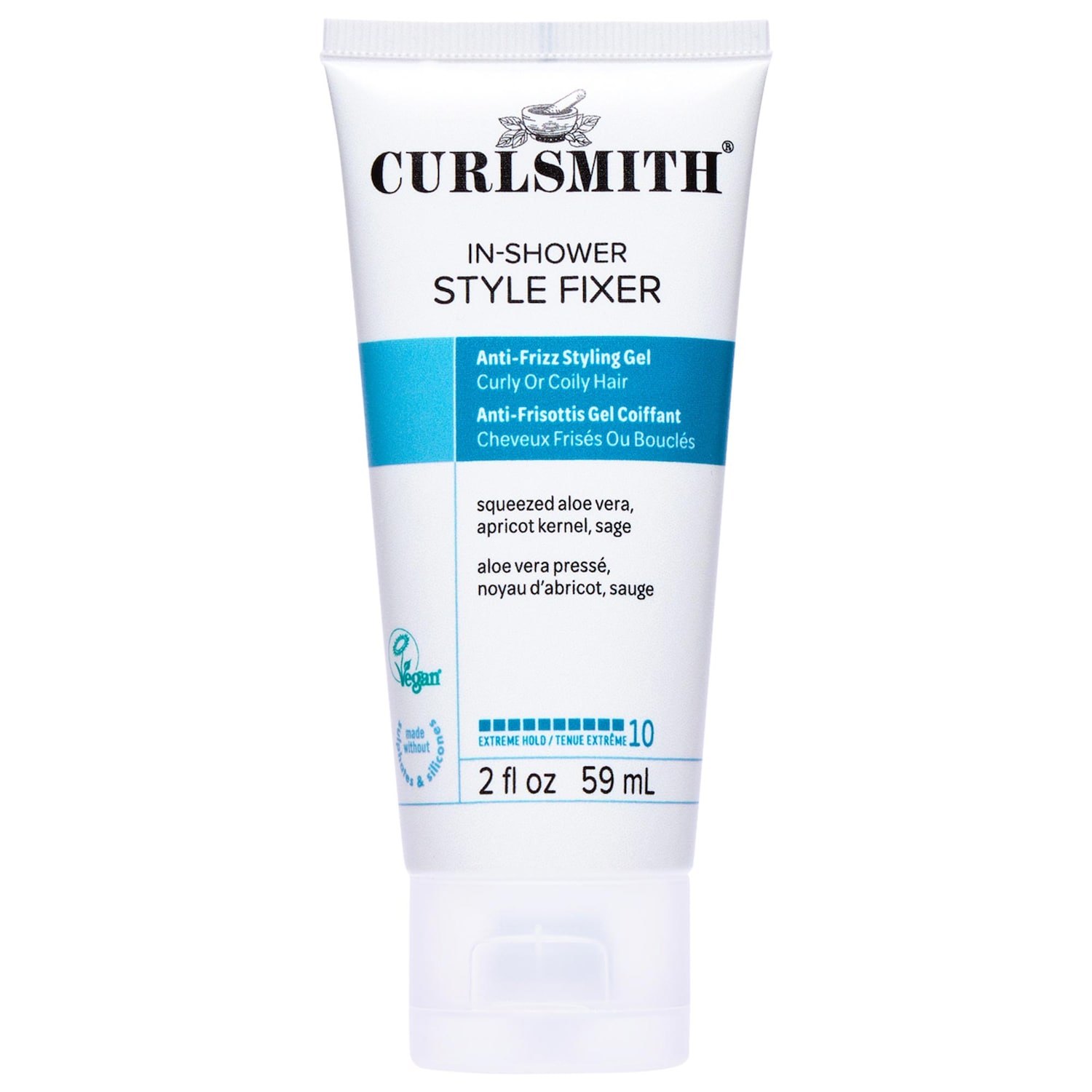 Мини-гель для кудрявых волос Curlsmith In-Shower Style Fixer, наносится в душе — фото 1