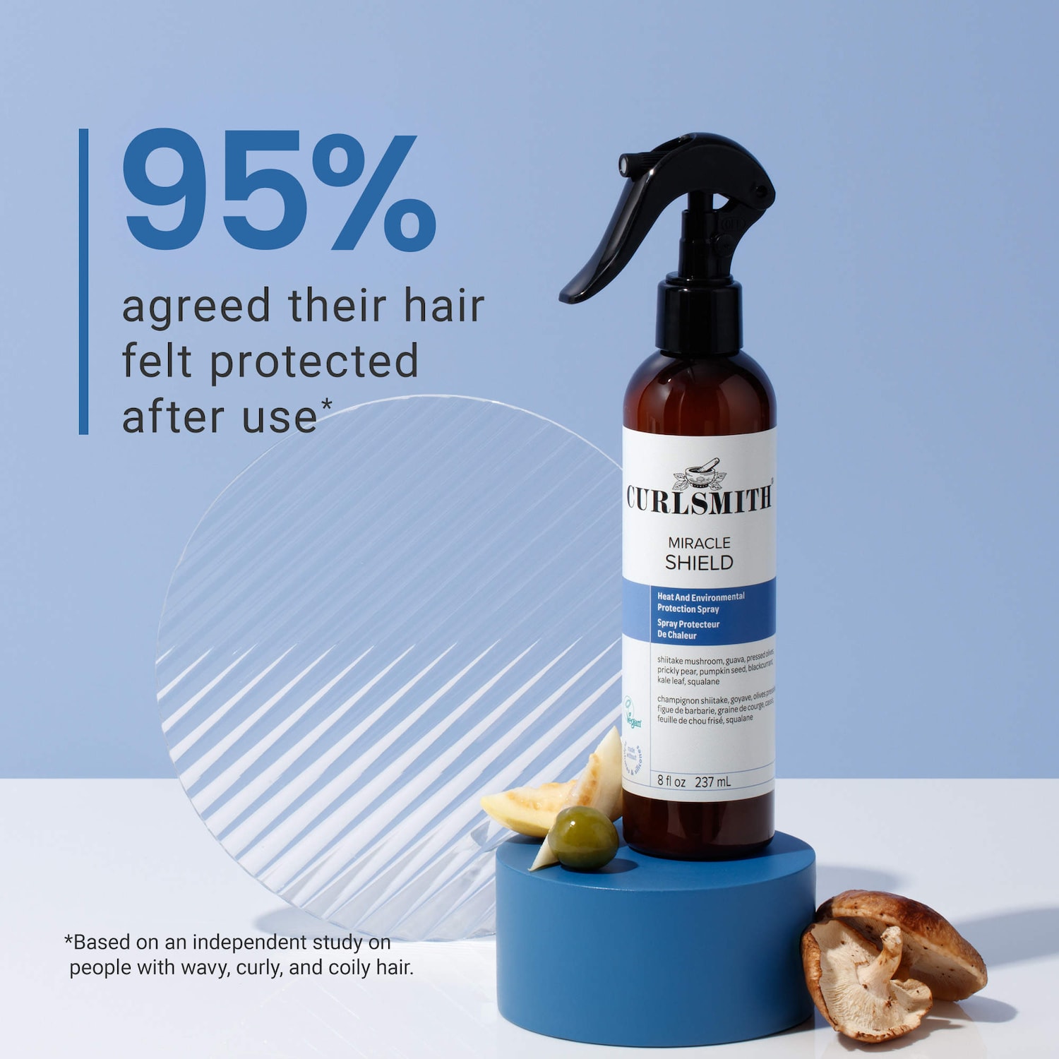Curlsmith Miracle Curl Shield Heat Protection Spray - Thumbnail 2