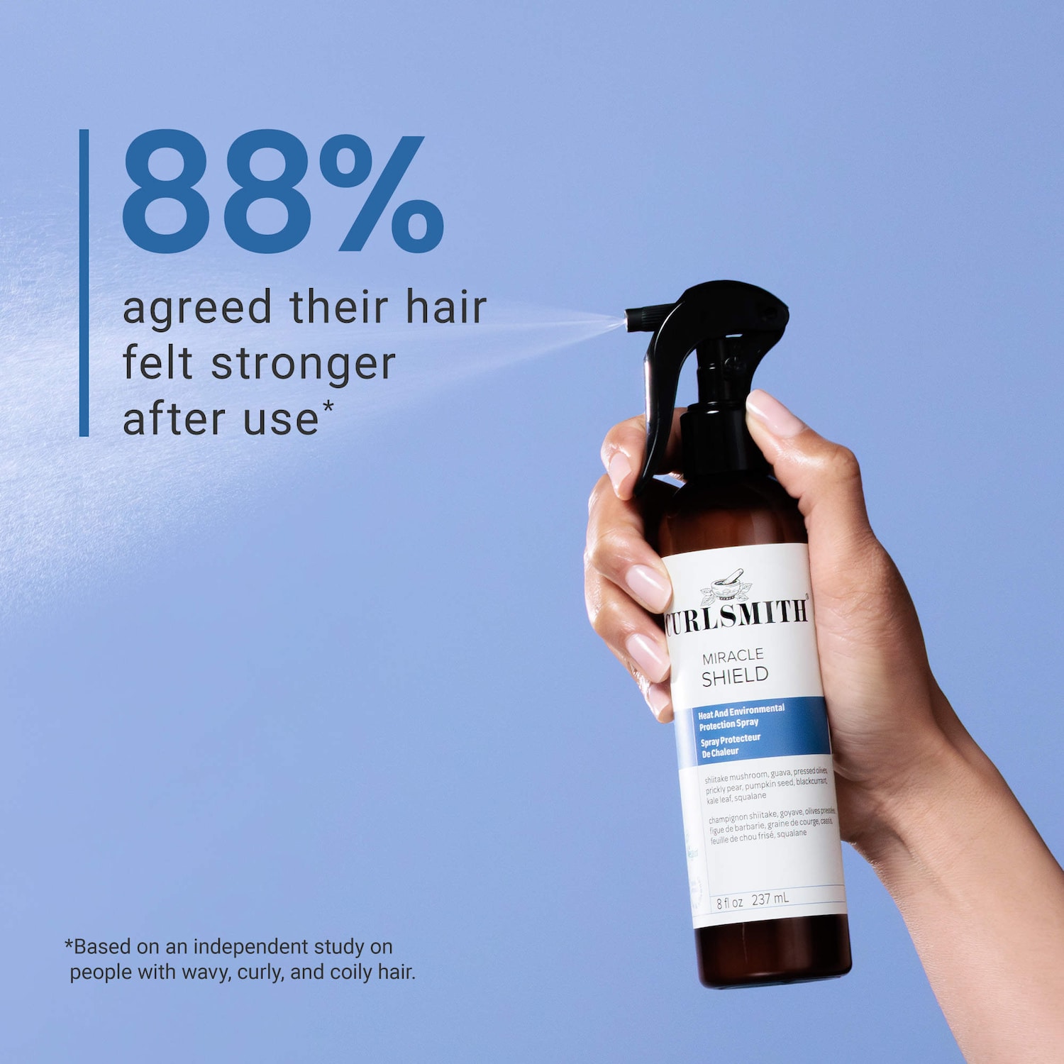 Mini Miracle Curl Shield Heat Protection Spray