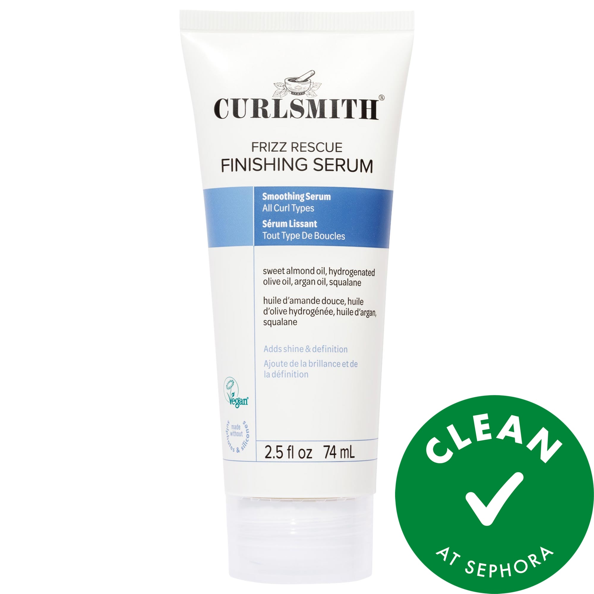 Frizz Rescue Shine and Define Curl Finishing Serum