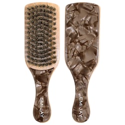 Mini Boar Bristle Smoothing Hair Brush in Toasted Sugar