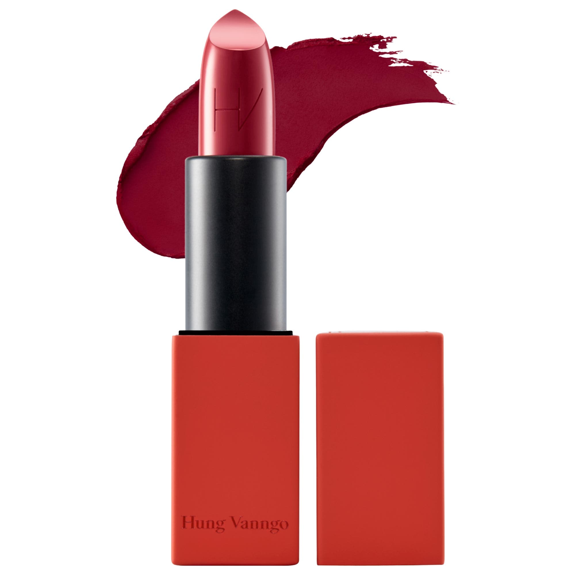 HUNG VANNGO BEAUTY Creamy Matte Longwear Lipstick with Hyaluronic Acid Award Winner 0.13oz/3.8g