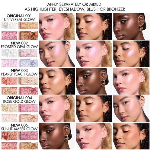 DIOR Backstage Glow Maximizer Face Palette