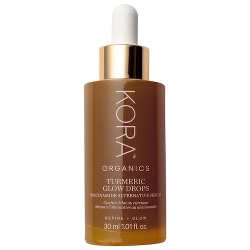 Сыворотка KORA Organics Turmeric Glow Drops с ниацинамидом для сужения пор