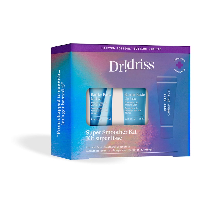 Barrier Baste Lip Basting Duo Exfoliating AHA Lip Treatment + Moisturizing Lip Balm Skincare Gift Set thumbnail 3