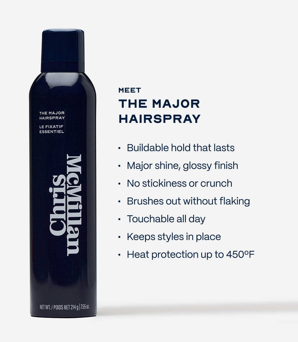 Chris McMillan The Mini Major Hairspray - Thumbnail 4