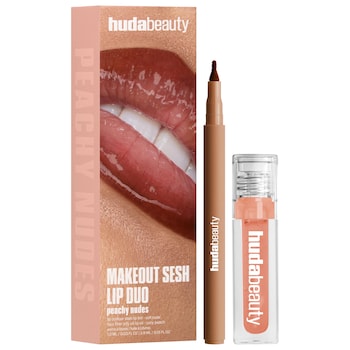 Make Out Sesh Lip Stain and Lip Gloss Duos - HUDA BEAUTY | Sephora