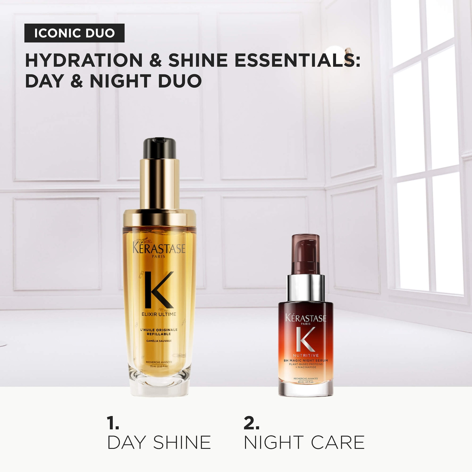 【８さま専用】Kérastase エリクシール ウルティム 100ml【4本分】 Elixir Ultime & 8H Magic Bestsellers Hair Gift Set - Ké