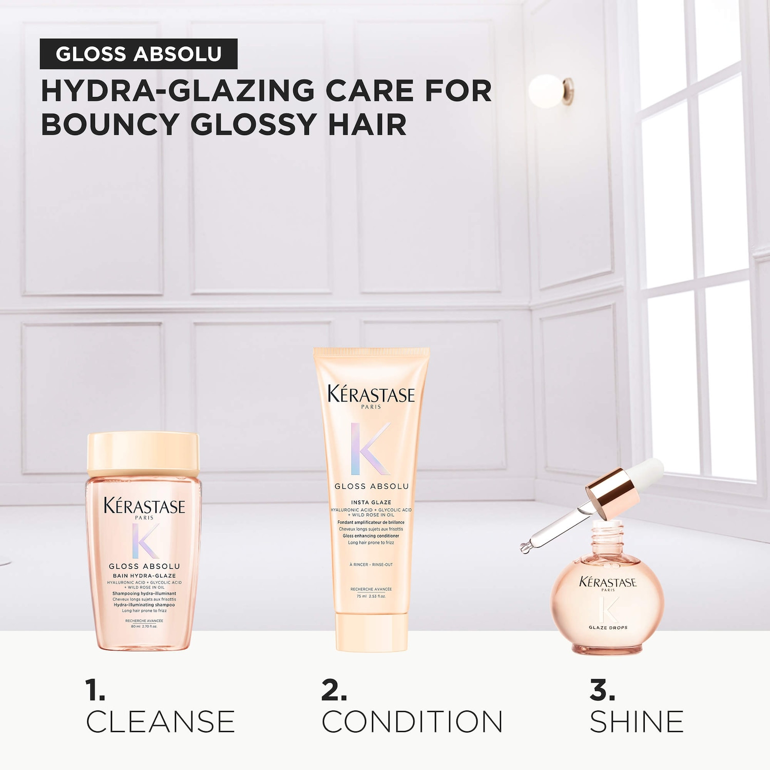 Gloss Absolu Anti-Frizz Discovery Gift Set - Kérastase | Sephora