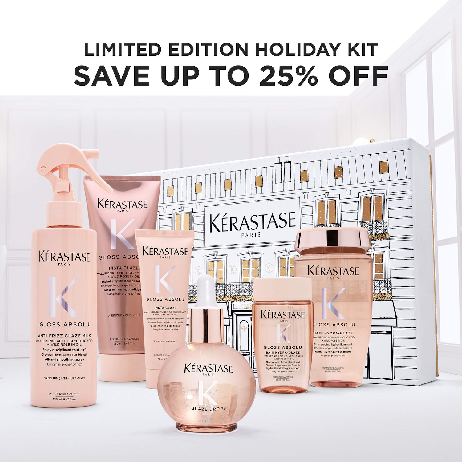 Gloss Absolu Anti-Frizz Discovery Gift Set - Kérastase | Sephora