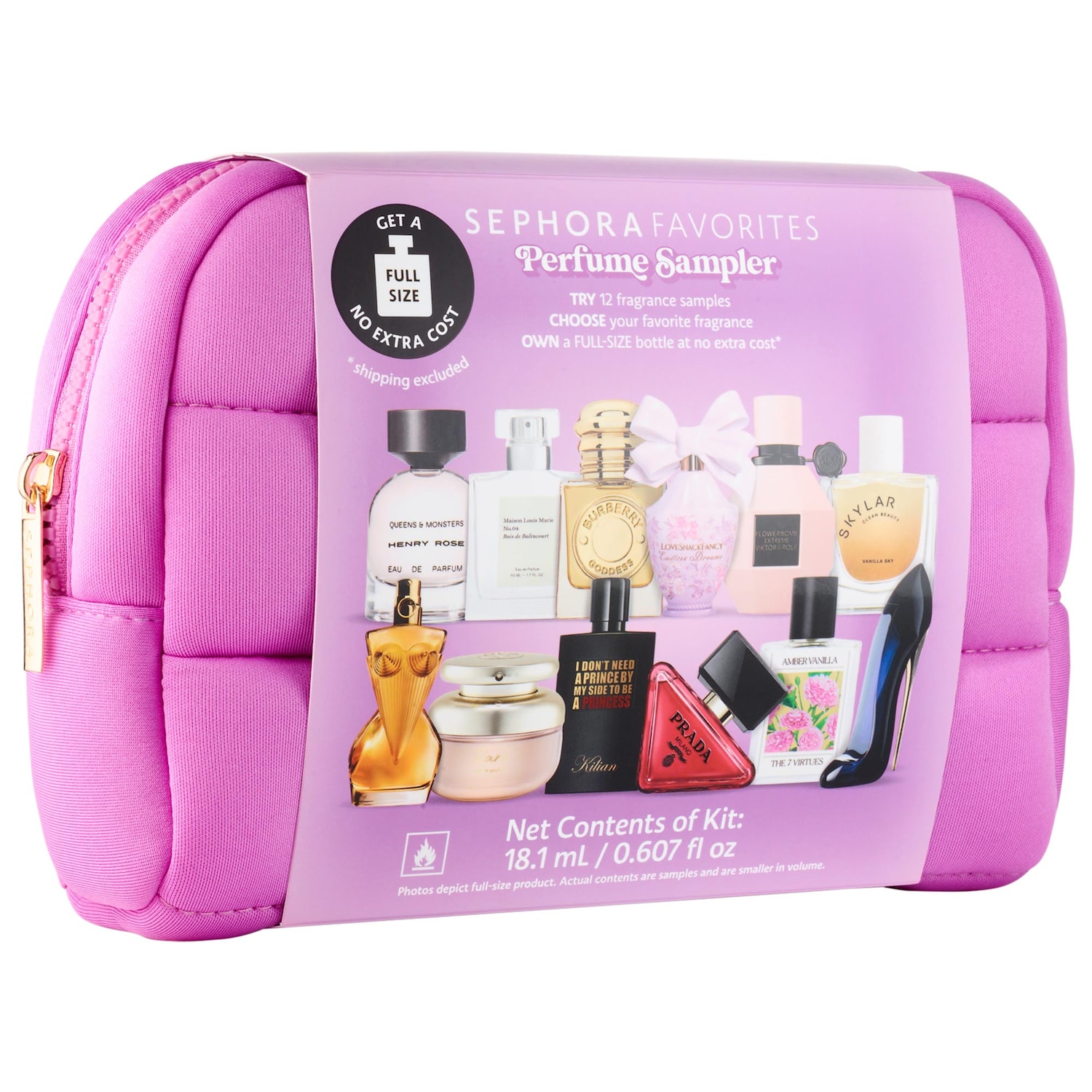 Perfume Sampler Set with Floral & Vanilla Perfumes - Sephora
