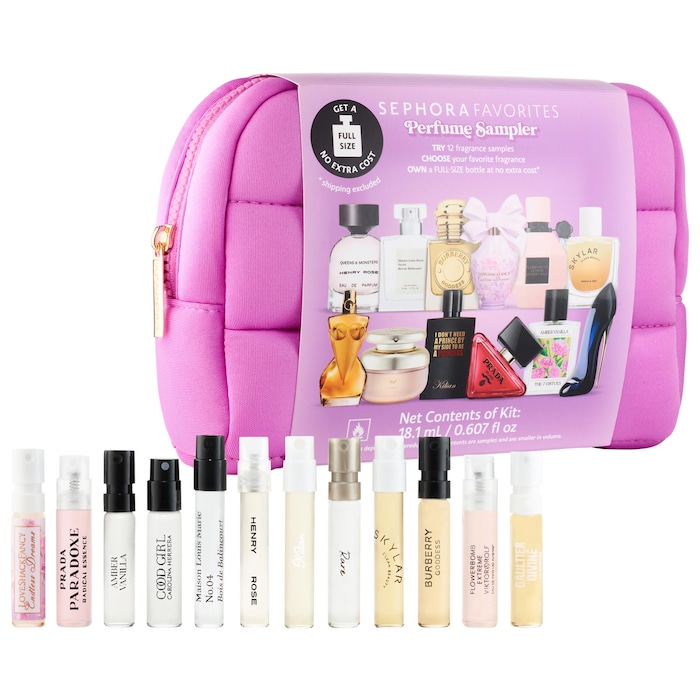 Perfume Sampler Set With Floral Vanilla Perfumes Sephora Favorites