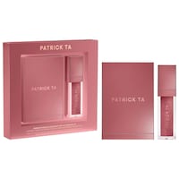 PATRICK TA - Patrick's Glow and Gloss Set: Major Headlines Blush Duo and Lip Gloss Makeup Gift Set
