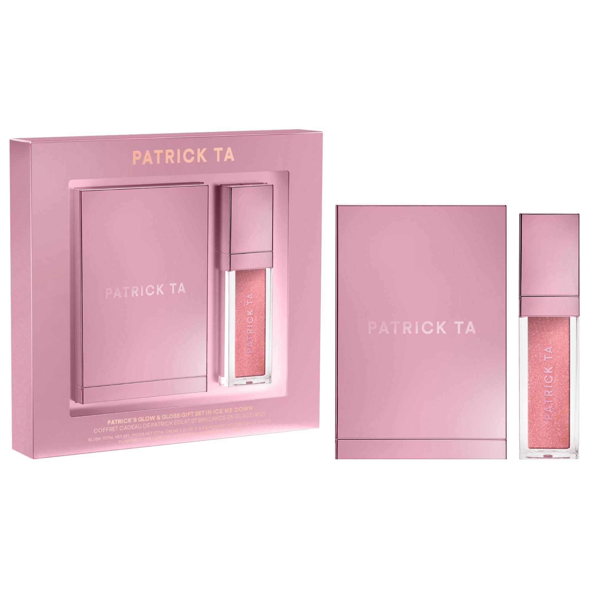 Patrick's Glow and Gloss Set: Major Headlines Blush Duo and Lip
