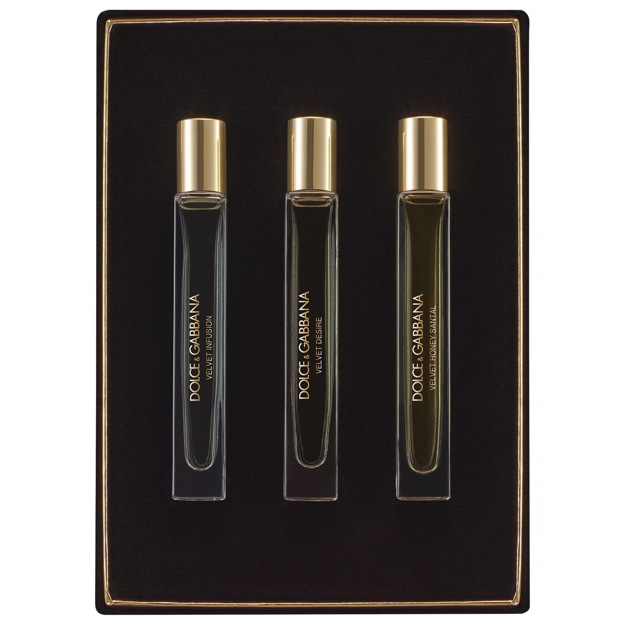 Dolce & Gabbana Velvet Collection Luminous Travel Set