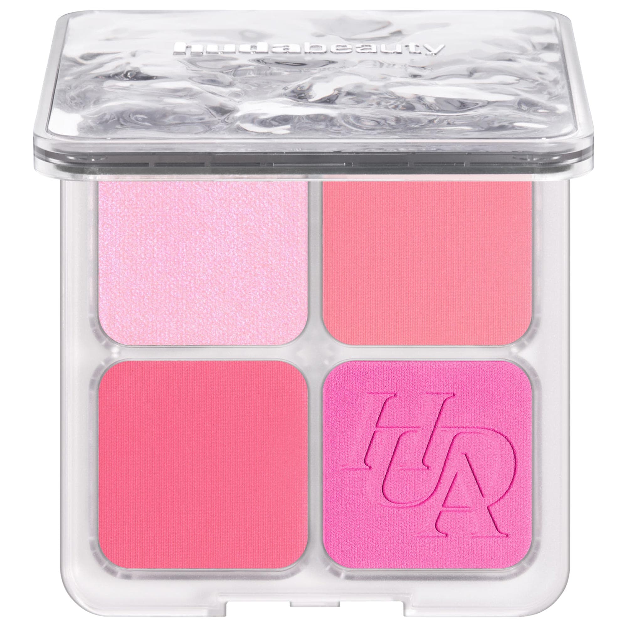 Huda Beauty Blush Filter Blurring Blushlighters Palette Baby Pink 0.26 Oz/7.5 G